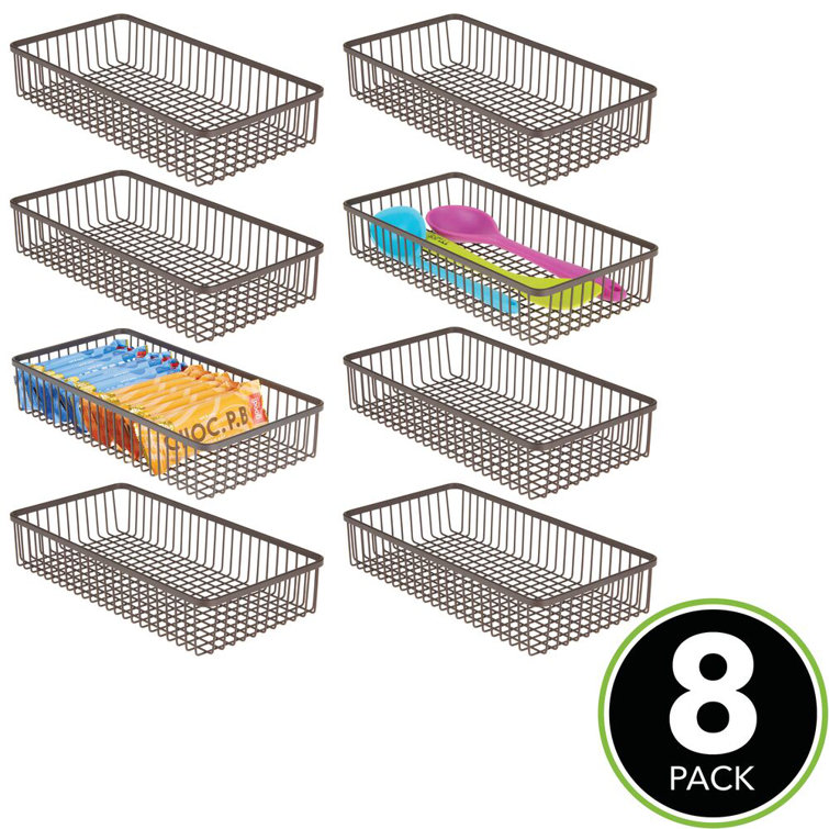 mDesign Metal/Wire Basket Drawer Organizer Wayfair